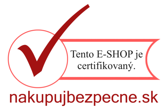 Tento e-shop je certifikovaný - nakupujbezpecne.sk